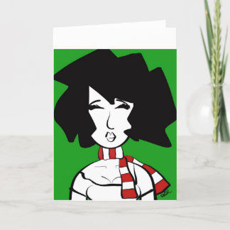 Portra Doodle-gratulationskort Kort