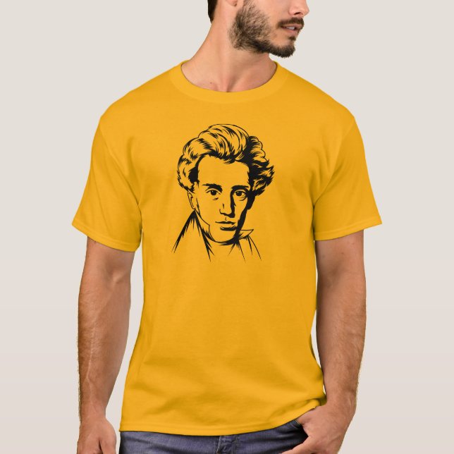 Portra för Soren Kierkegaard T-shirt (Framsida)