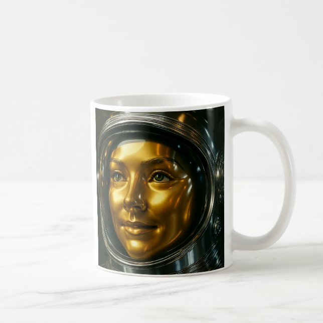 Portrait insolite astronaute kaffemugg (Höger)