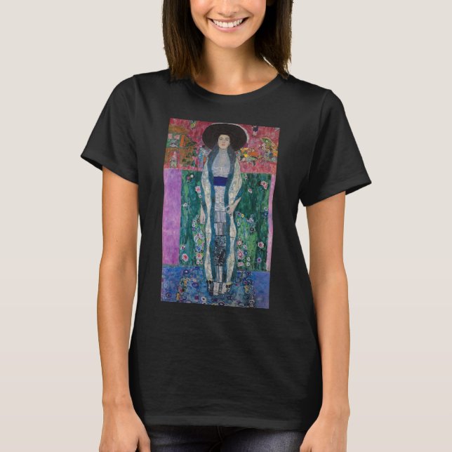 Portrait of Adele Bloch Bauer, Gustav Klimt T Shirt (Framsida)