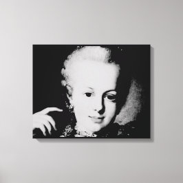 Portrait of Marie Antoinette Maria Antonia Austria Canvastryck