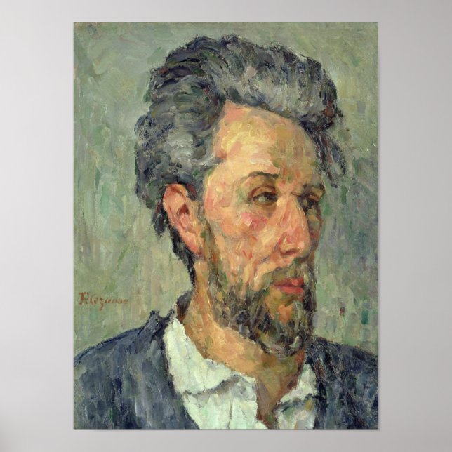Portrait of Victor Chocquet, 1876-77 Poster (Framsidan)