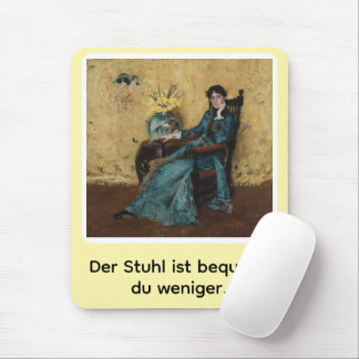 Portrait von Dora Wheeler mit frechem Spruch Musmatta
