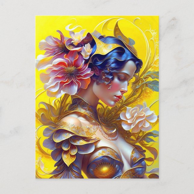 portrait vykort (Framsida)