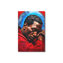 Porträt eines Emotionalen Schwarzen Mannes