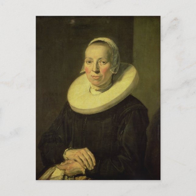 Porträtt, 1644 vykort (Framsida)