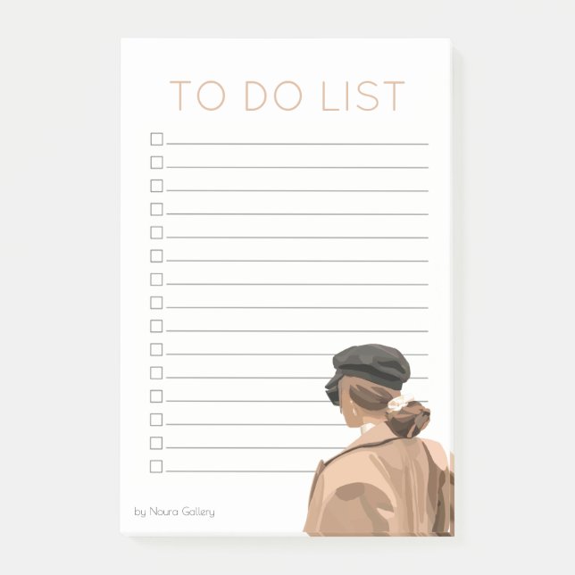 Porträtt 2 Post-it®-anteckningar Post-it Block (Framsida)