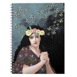 porträtt art anteckningsbok