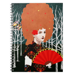 Porträtt Art Anteckningsbok