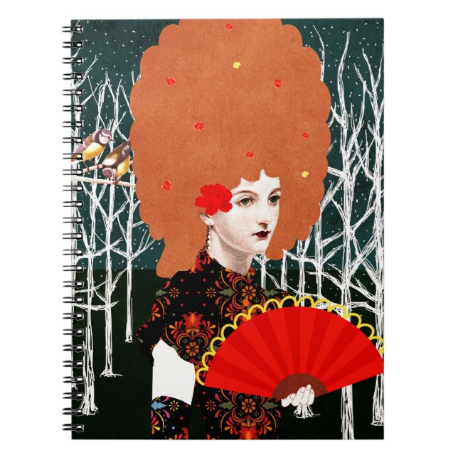 Porträtt Art Anteckningsbok (Framsidan)