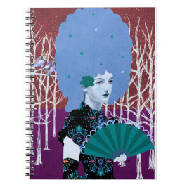 Porträtt art anteckningsbok