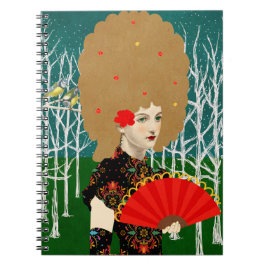 Porträtt Art Anteckningsbok