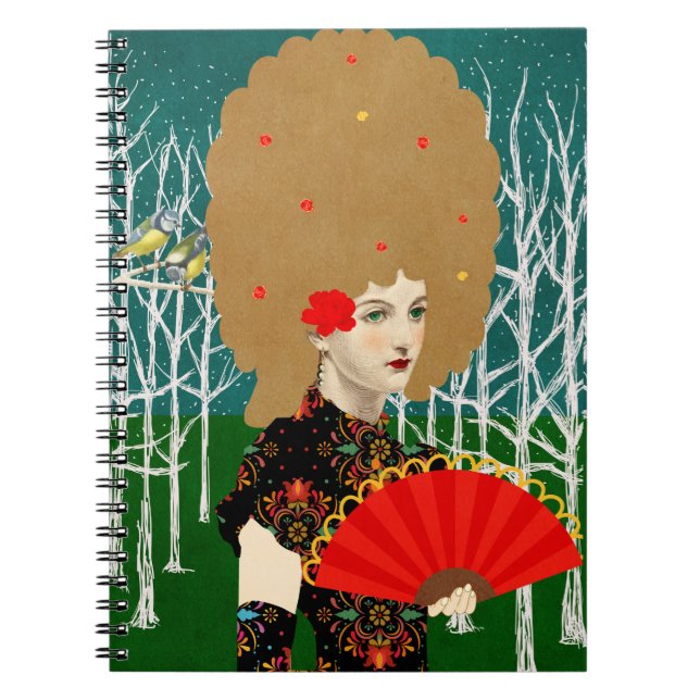 Porträtt Art Anteckningsbok (Framsidan)