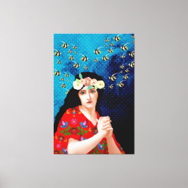 Porträtt Art Canvastryck