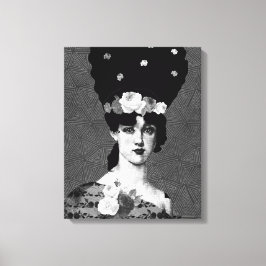 Porträtt Art Canvastryck