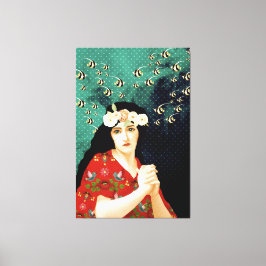 Porträtt Art Canvastryck