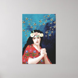 Porträtt Art Canvastryck