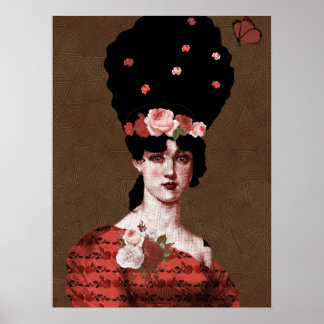 Porträtt Art Poster