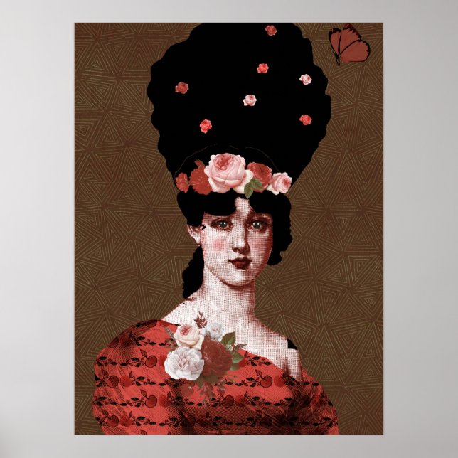 Porträtt Art Poster (Framsidan)