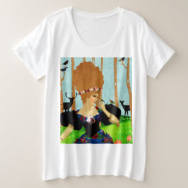 Porträtt Art T Shirt