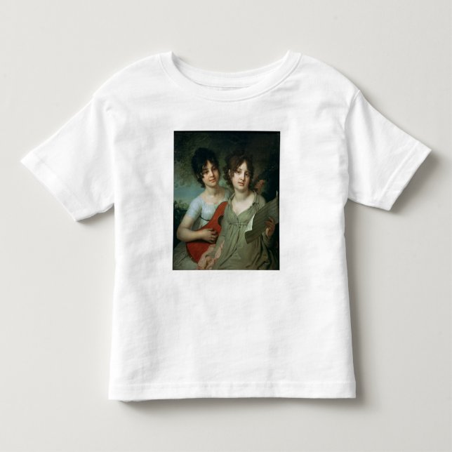 Porträtt av A. och V. Gagarin, 1802 Tee (Framsida)
