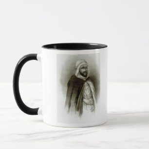 Porträtt av Abd-El-Kader Mugg