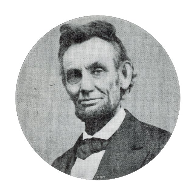 Porträtt av Abe Lincoln 1 (Framsidan)