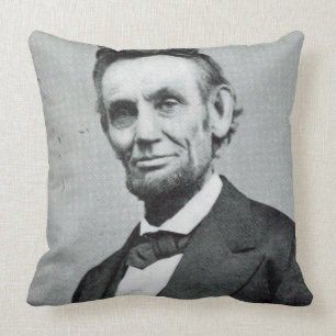 Porträtt av Abe Lincoln 1 Kudde