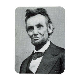 Porträtt av Abe Lincoln 1 Magnet