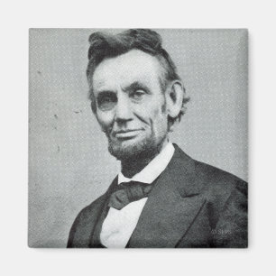Porträtt av Abe Lincoln 1 Magnet
