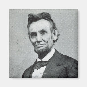 Porträtt av Abe Lincoln 1 Magnet