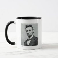 Porträtt av Abe Lincoln 1