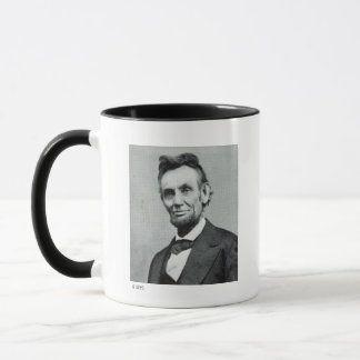 Porträtt av Abe Lincoln 1 Mugg