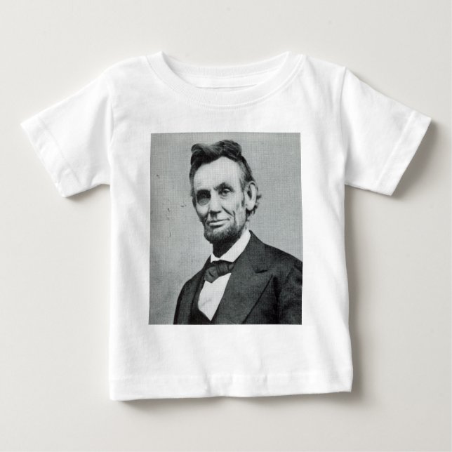 Porträtt av Abe Lincoln 1 Tee Shirt (Framsida)