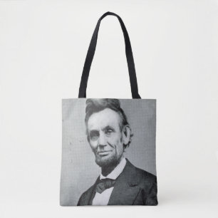 Porträtt av Abe Lincoln 1 Tygkasse