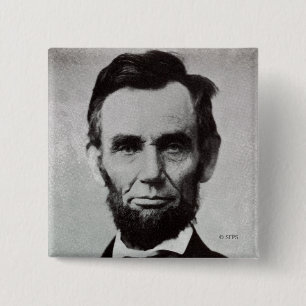 Porträtt av Abe Lincoln 2 Knapp