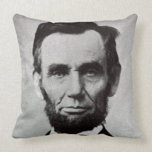 Porträtt av Abe Lincoln 2 Kudde