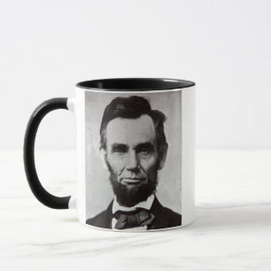 Porträtt av Abe Lincoln 2 Mugg