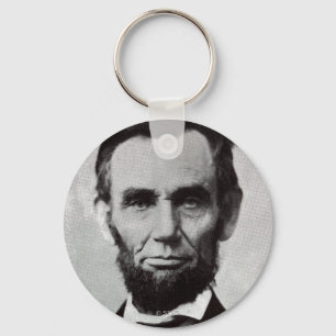 Porträtt av Abe Lincoln 2 Nyckelring