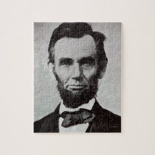 Porträtt av Abe Lincoln 2 Pussel