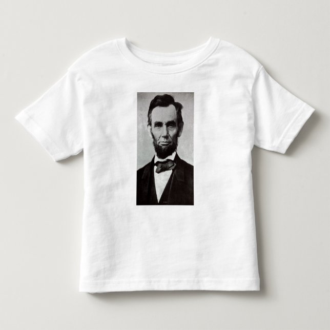 Porträtt av Abe Lincoln 2 Tee Shirt (Framsida)