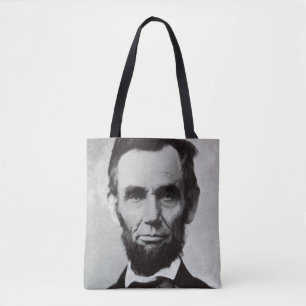 Porträtt av Abe Lincoln 2 Tygkasse
