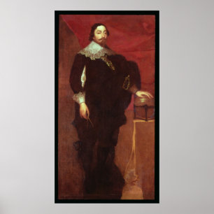 Porträtt av Abel Janszoon Tasman Poster