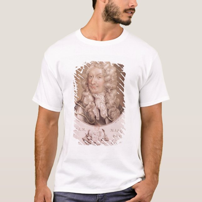 Porträtt av Abraham Duquesne T-shirt (Framsida)