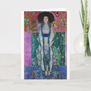 Porträtt av Adele Bloch Bauer, Gustav Klimt Kort