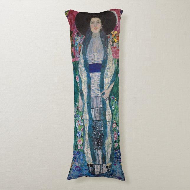 Porträtt av Adele Bloch Bauer, Gustav Klimt Kroppskudde (Framsidan Vertikal)