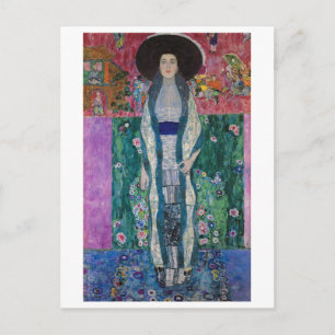 Porträtt av Adele Bloch Bauer, Gustav Klimt Vykort