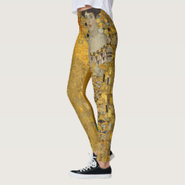 Porträtt av Adele Bloch-Bauer I av Gustav Klimt Leggings