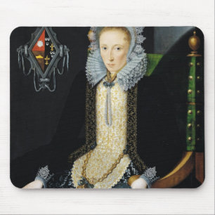 Porträtt av Adriana skåpbil Nesse, 1611 Musmatta
