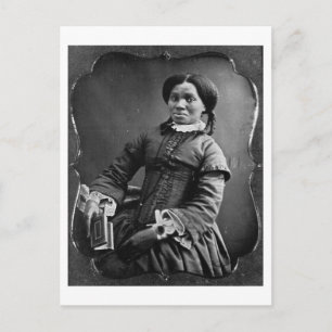 Porträtt av afrikansk kvinna ~ 1850 vykort